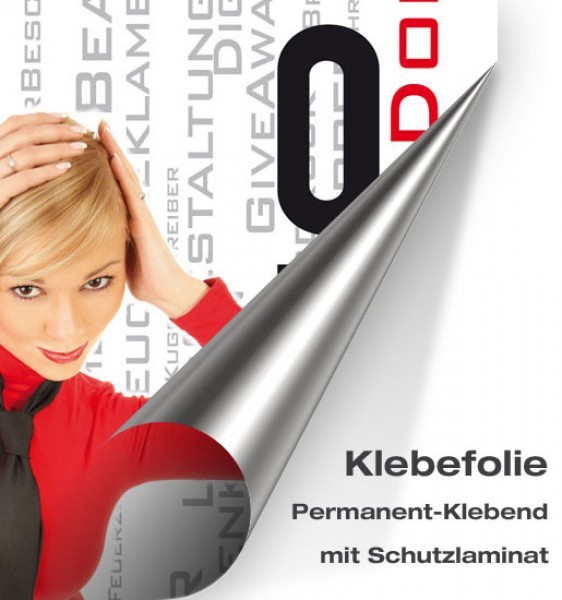 Klebefolie für Top Schild Topstream