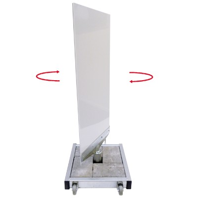Kundenstopper drehbar